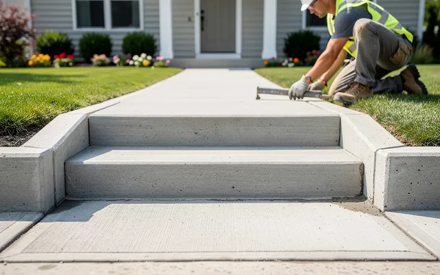 Concrete repair project in the Alvin, Texas area